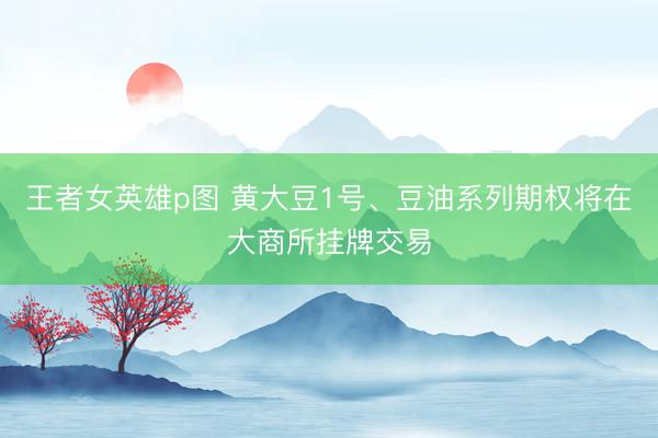 王者女英雄p图 黄大豆1号、豆油系列期权将在大商所挂牌交易